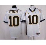 ncaa california golden bears #10 lynch white