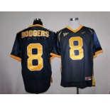 ncaa california golden bears #8 rodgers blue