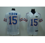 ncaa (florida gators)#15 tebow white