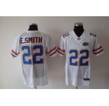 ncaa (florida gators)#22 e.smith white