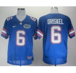 ncaa (florida gators)#6 driskel blue