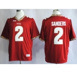 ncaa florida state seminoles #2 sanders red[fsu]
