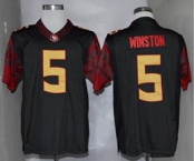 ncaa florida state seminoles #5 winston black[new]