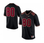 ncaa florida state seminoles #80 rashad greene black[nike fsu]