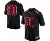 ncaa florida state seminoles #80 rashad greene black[nike fsu]