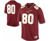 ncaa florida state seminoles #80 rashad greene red[nike fsu]