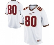 ncaa florida state seminoles #80 rashad greene white[nike fsu]