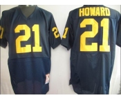 ncaa jerseys #21 howard blue