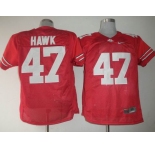 ncaa jerseys A.J. Hawk #47 Red