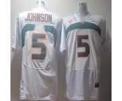 ncaa jerseys Andre Johnson #5 white