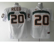 ncaa jerseys Ed Reed #20 white