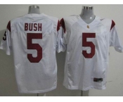 ncaa jerseys Reggie Bush #5 white