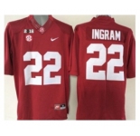 ncaa jerseys alabama crimson tide #22 ingram red[2016]