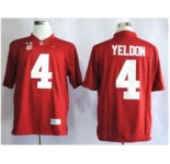 ncaa jerseys alabama crimson tide #4 yeldon red[2016]