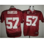 ncaa jerseys alabama crimson tide #57 marcell dareus red[2016]