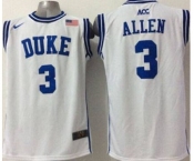 ncaa jerseys blue devils #3 allen white