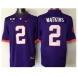 ncaa jerseys clemson tigers #2 sammy watkins purple[2016]