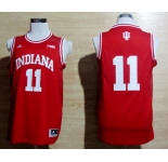 ncaa jerseys indiana hoosiers #11 isiah thomas red[big]