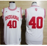 ncaa jerseys indiana hoosiers #40 cody zeller white[big]