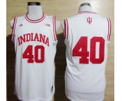 ncaa jerseys indiana hoosiers #40 cody zeller white[big]