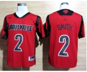 ncaa jerseys louisville cardinals #2 smith red[2013 march madness]