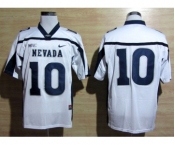 ncaa jerseys nevada wolf pack #10 colin kaepernick White [WAC]