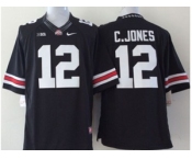 ncaa jerseys ohio state buckeyes #12 c.jones black