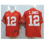 ncaa jerseys ohio state buckeyes #12 c.jones red[2015 new]