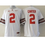 ncaa jerseys ohio state buckeyes #2 carter white