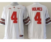 ncaa jerseys ohio state buckeyes #4 holmes white