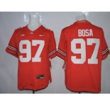 ncaa jerseys ohio state buckeyes #97 bosa red[2015 new]