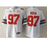 ncaa jerseys ohio state buckeyes #97 bosa white