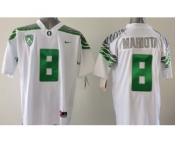 ncaa jerseys oregon ducks #8 marcus mariota white