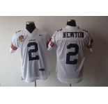 ncaa jerseys under armour south #2 newton white(bos)