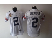 ncaa jerseys under armour south #2 newton white(bos)