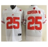 ncaa jerseys wisconsin badgers #25 gordon iii white