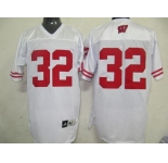 ncaa jerseys wisconsin badgers #32 white