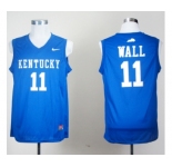 ncaa kentucky wildcats #11 wall blue
