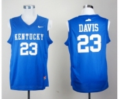 ncaa kentucky wildcats #23 davis blue