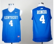 ncaa kentucky wildcats #4 royal blue