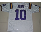 ncaa (lsu tigers) #10 addai black