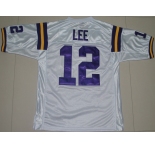 ncaa (lsu tigers) #12 jarrett lee white
