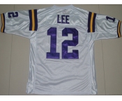 ncaa (lsu tigers) #12 jarrett lee white