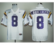 ncaa (lsu tigers) #8 mettenberger white