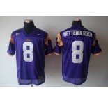 ncaa (lsutigers) #8 mettenberger purple