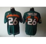 ncaa (miami hurricanes) #26 taylor green