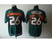 ncaa (miami hurricanes) #26 taylor green