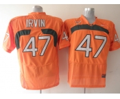 ncaa (miami hurricanes) #47 irvin orange