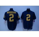 ncaa (michigan wolverines) #2 woodson blue