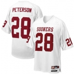 ncaa (oklahoma sooners)#28 peterson white